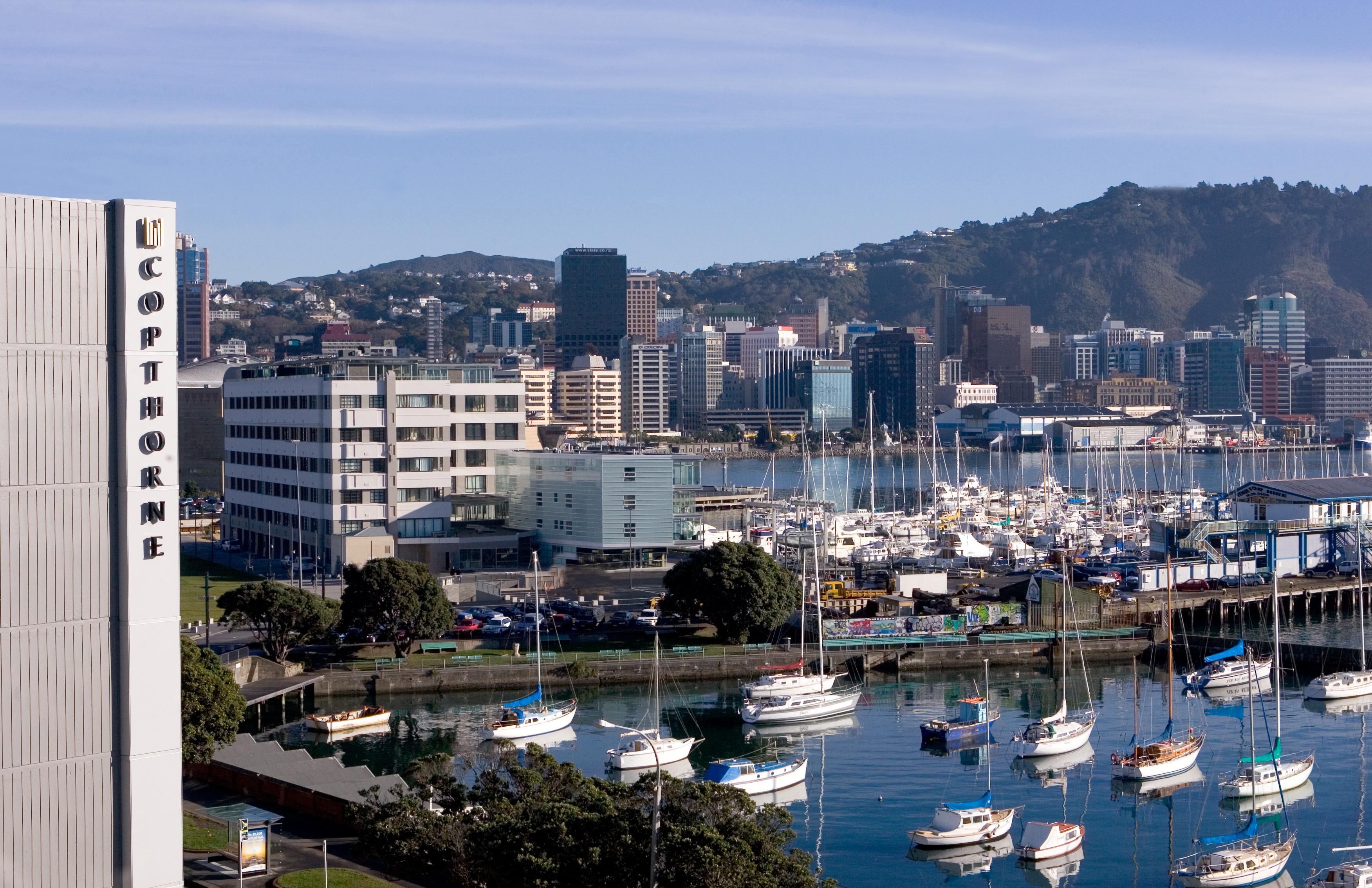 Copthorne Hotel Wellington, Oriental Bay Exteriör bild